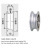 DTSL-DTXL, Code R1 - Line Doorvoersnelheid v max. … m/min 4000 / Hardverchroomd staal (radius R5), voor materiaaldiameters 3 – 9 mm